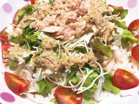 簡単手軽☆サラダうどん